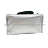 Silvery PU Lunch Cooler Bag