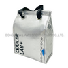 Silvery PU Lunch Cooler Bag