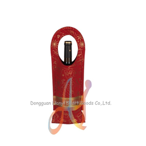 Portable Neoprene Wine Gift Tote Carrier Bag Stylish Wine Bottle Cover