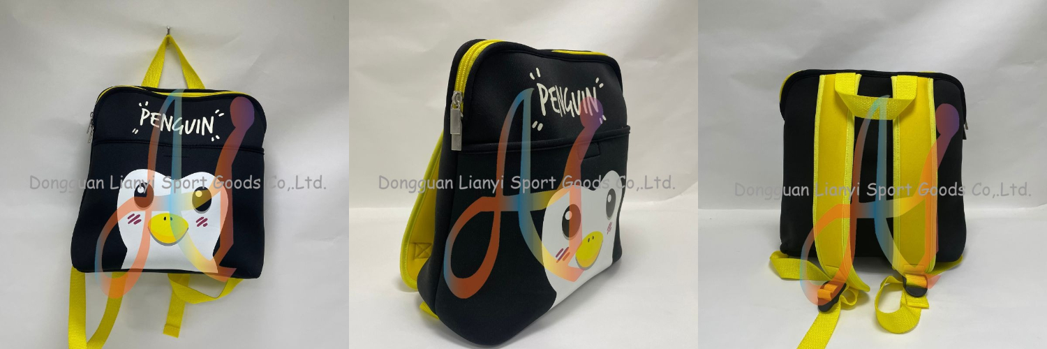 School Backpack with Characters