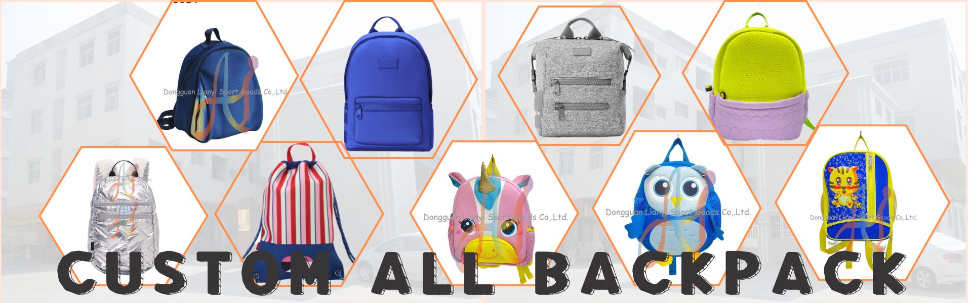 custom all kinds of backpack