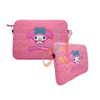 MY MELODY Collection & Puffy Laptop Cover with Soft Interior Padding for Safe and Stylish Storage iPad Pouch