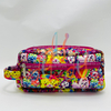  Luxury Neoprene Vanity Bag with Cute Dog Pattern 