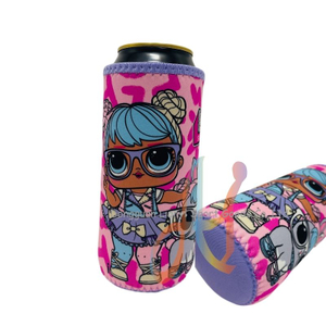 Comics Character Collection&LOL Dolls Neoprene Soda Sleeve Lovely Can Wrap To Keep Drink Cold