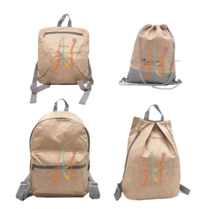 Factory Directly Customized Fashionable Urban Backpack with Tyvek Paper Trendy and Stylish Rucksack for Students and Outdoor