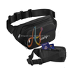 Factory Directly Custom Logo Neoprene Sporty Hip Pack with Multiple Compartments for Outdoor waist pouch