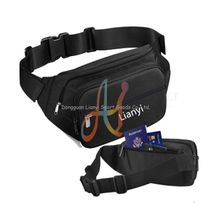 Factory Directly Customized Neoprene Outdoor Waist Bag Sporty Fanny Pack for Running Hiking Travel