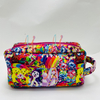  Luxury Neoprene Vanity Bag with Cute Dog Pattern 