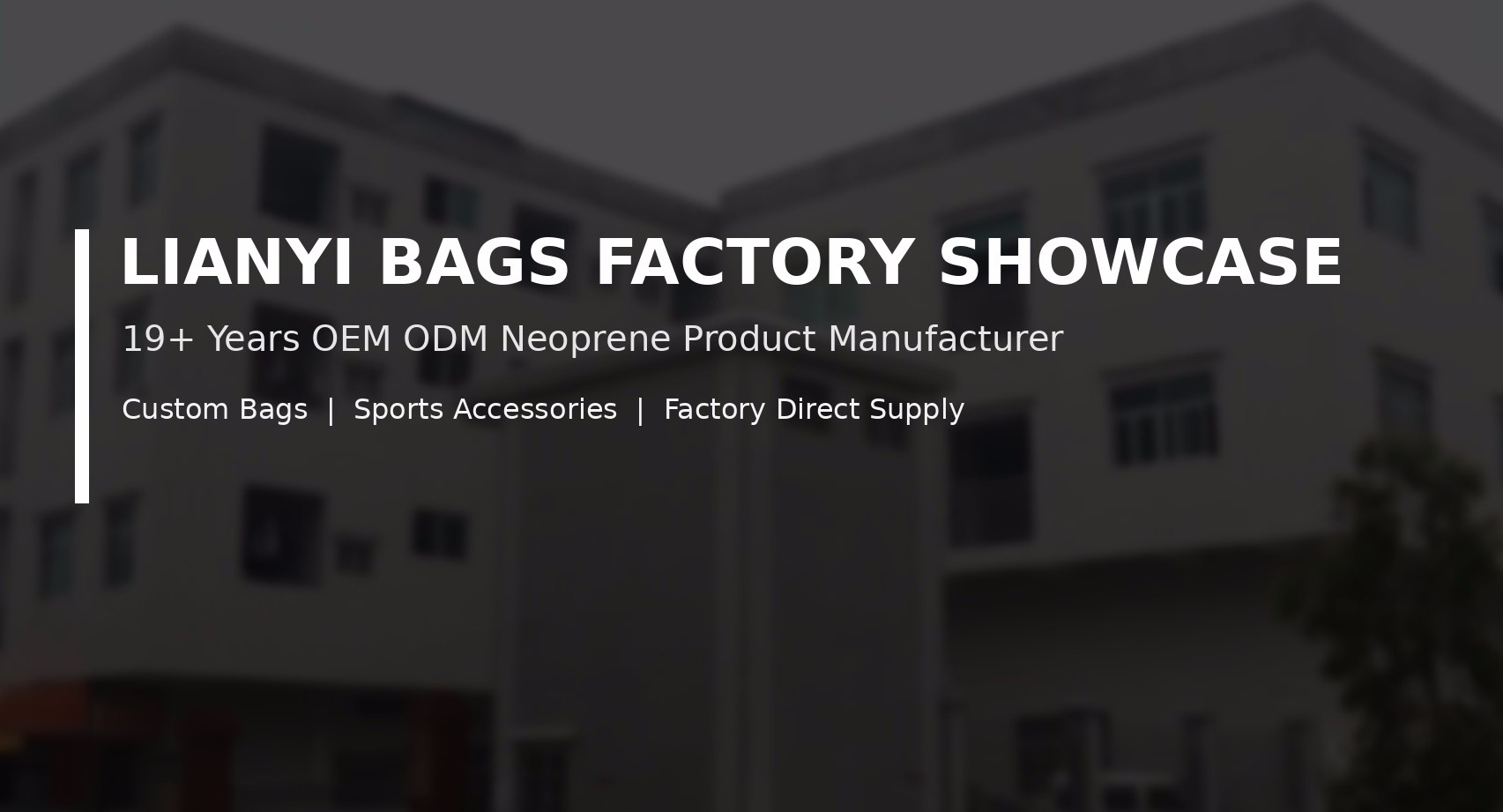 From Neoprene Expertise to Multi-Material Custom Bag Manufacturing
