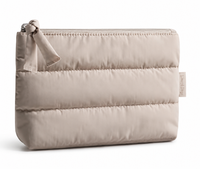 Puffy Quilted Makeup Pouch
