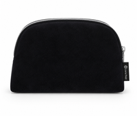 Velvet-Laminated Neoprene Dome Makeup Pouch