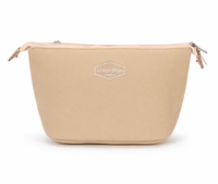 Canvas-Laminated Neoprene Cosmetic Pouch