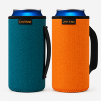 Custom Slim Can Sleeve with Handle