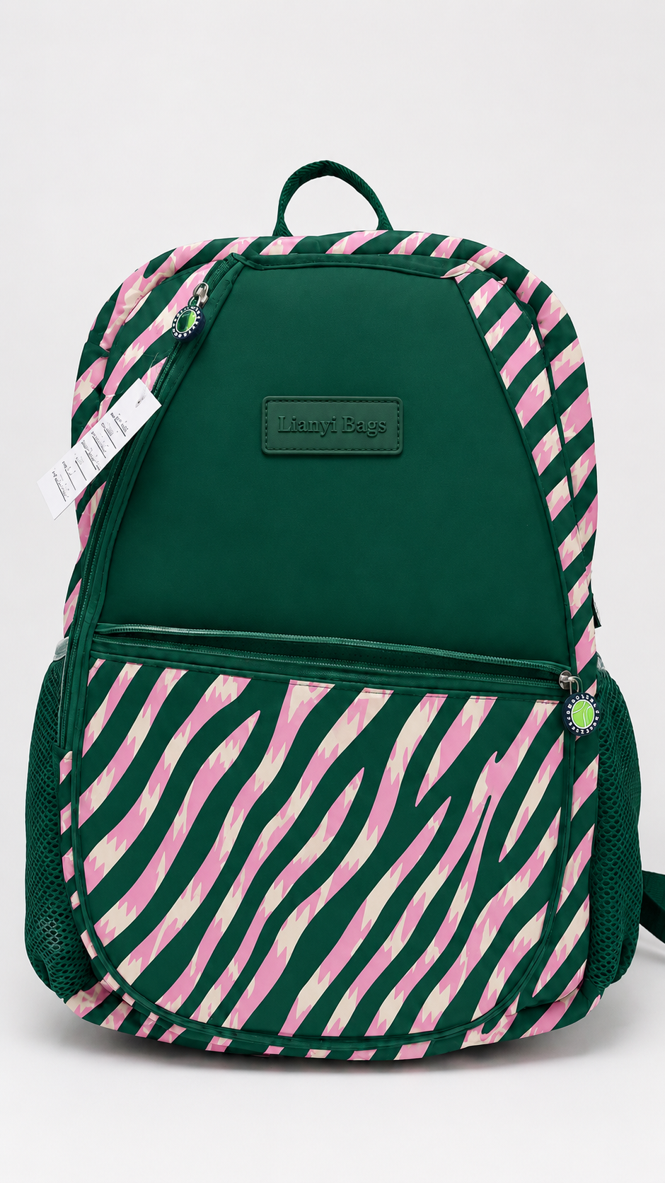 Tennis Backpack Designs with logo